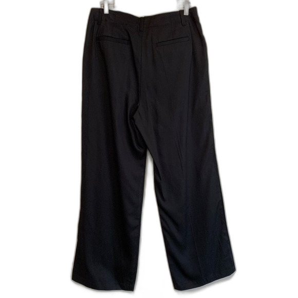 Gap Dressy Trouser wide leg pants in Black Lyocell size 10 - Picture 7 of 7